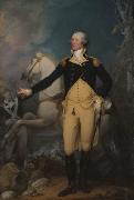 John Trumbull General George Washington at Trenton painting